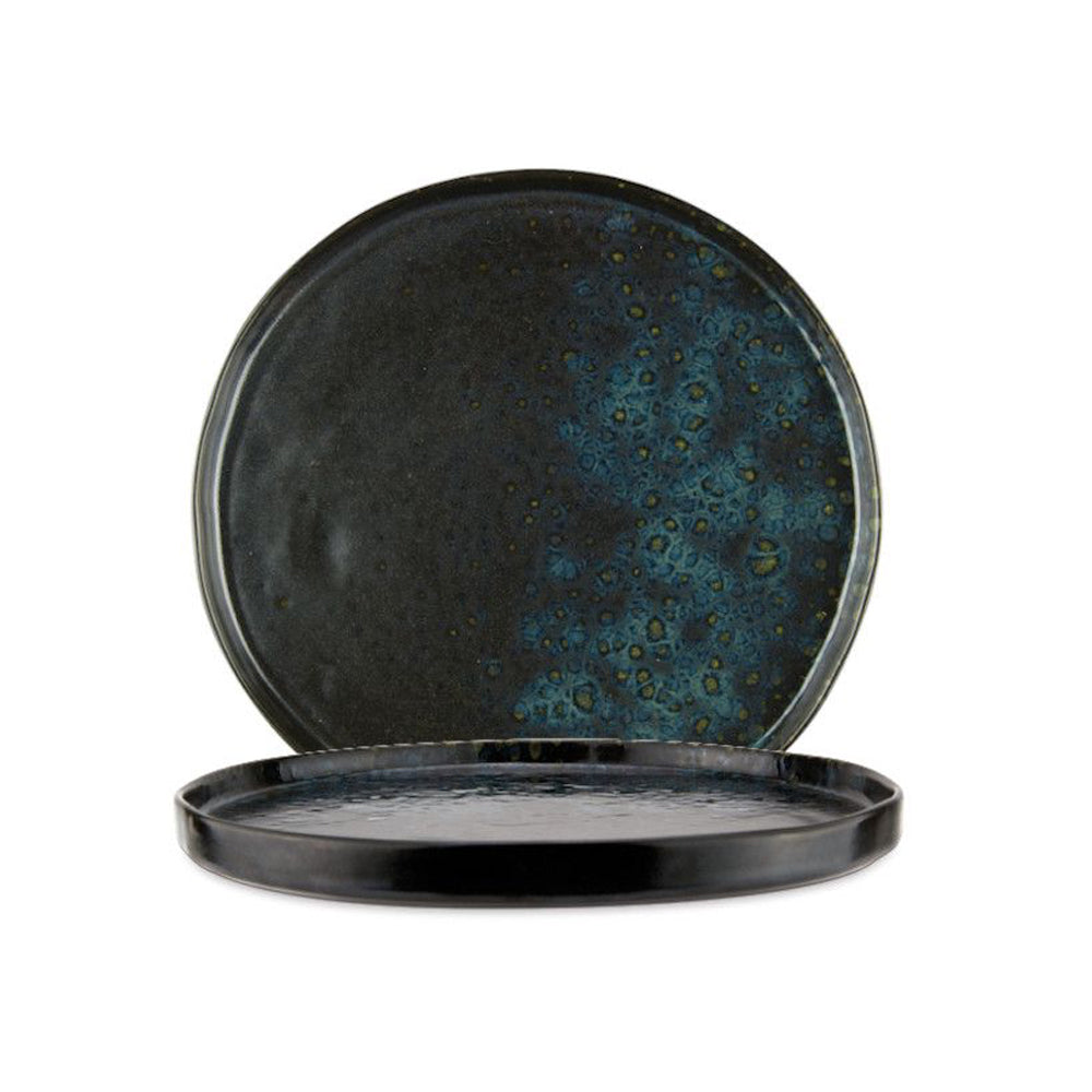 15 cm - Phobos Bread Plate in Stoneware Set 6 Pz
