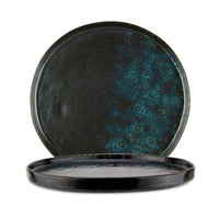 31 cm - Phobos Assiette Plate En Grès Ensemble 4 Pz