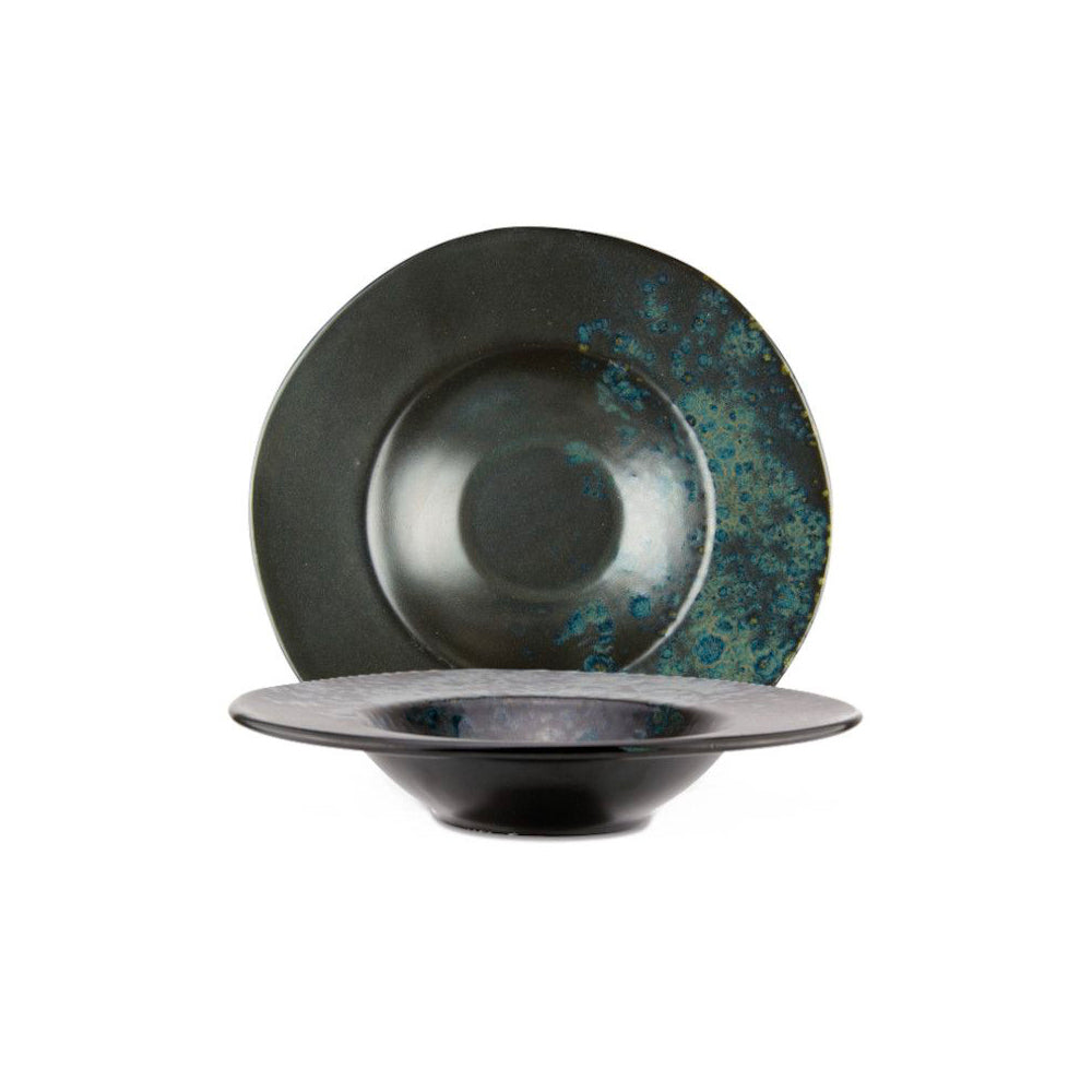 28.5 cm - Phobos Piatto Pasta In Stoneware Set 6 Pz
