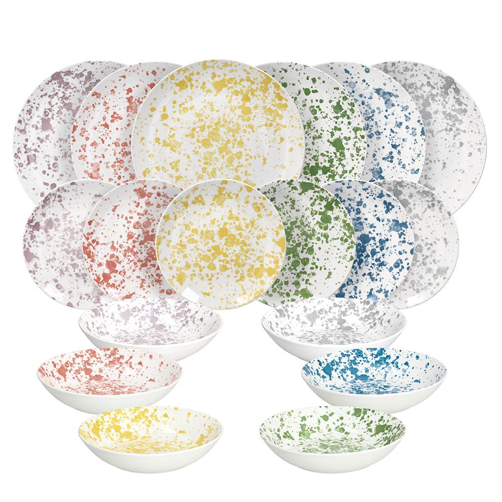 Madison Apulia Porcelain Dinnerware Set 18 Pcs