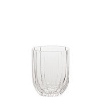 38.5 cl - Zafferano Margherita Bicchiere Acqua In Vetro - Set 4 Pz