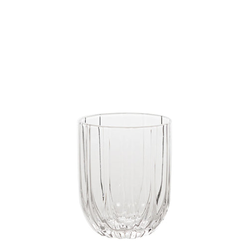 38.5 cl - Zafferano Margherita Bicchiere Acqua In Vetro - Set 4 Pz