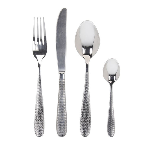 Antony Orientale Servizio Posate In Acciaio Inox Set 24 Pz
