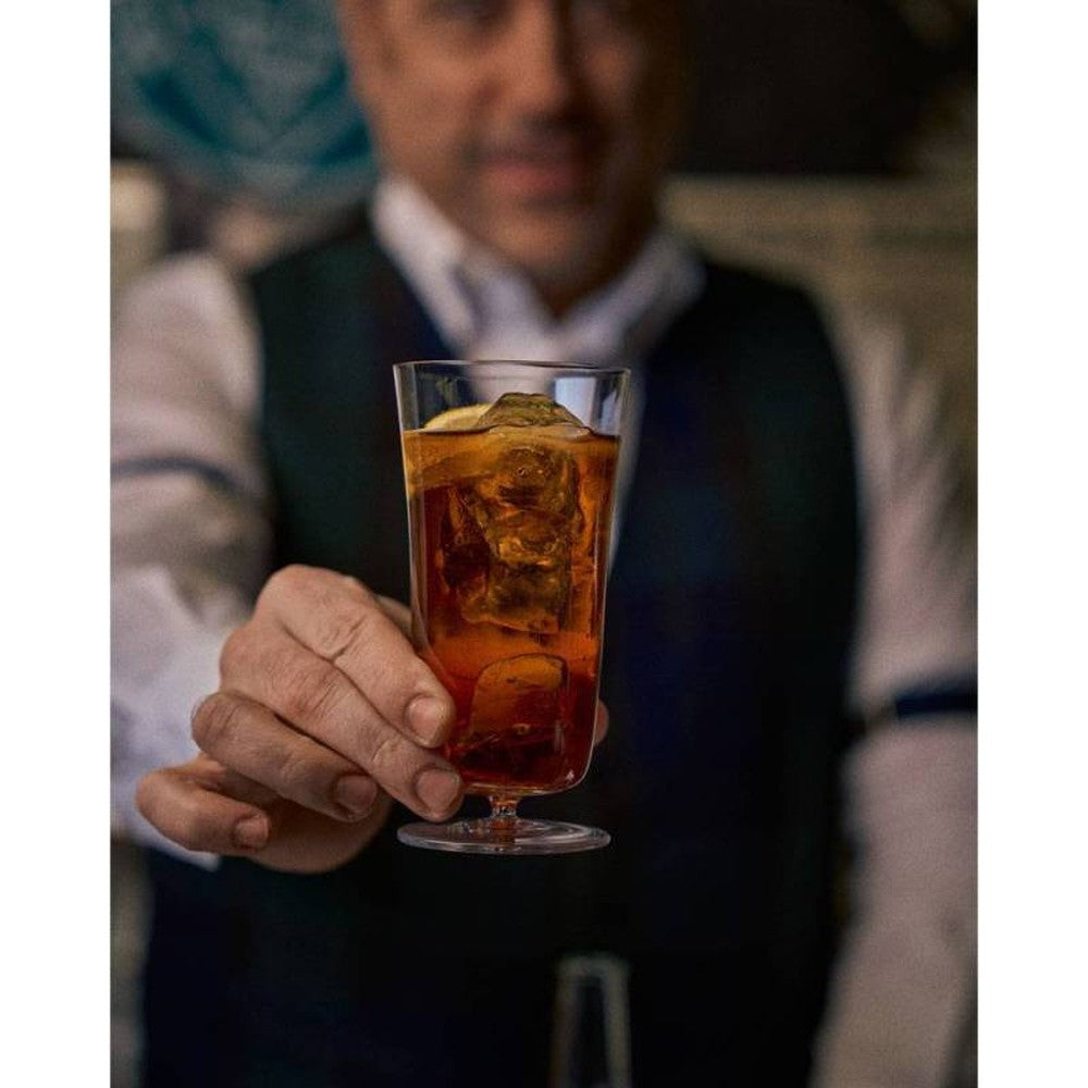 33 cl - Italesse Roxy Bar Collins Calice Cocktail Soffiato a Bocca In Vetro  - Set 6 Pz