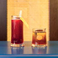 28 cl - Zafferano Sam Bicchiere Cocktail Old Fashioned In Vetro Set 4 Pz