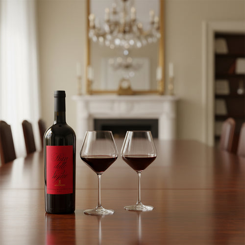 Antinori Pian delle Vigne Rosso di Montalcino 2023 + Set of 6 Revolution Red Wine Glasses 54.5 cl