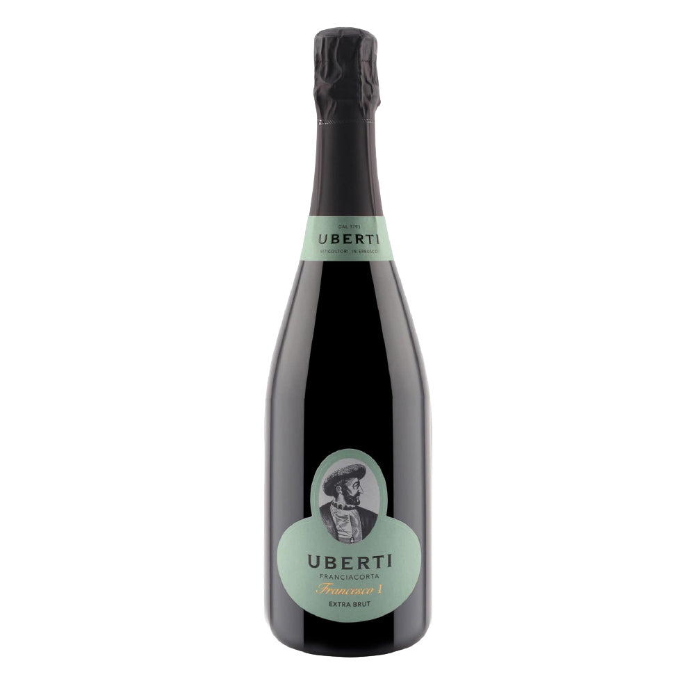 Francesco I Franciacorta DOCG Uberti + 6 Goblet Rastal Franciacorta