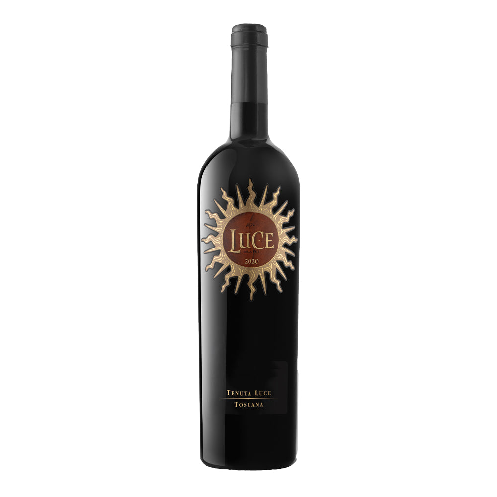 LUCE 2020 Toscana IGT + 2 Gläser Saffron New Experiences Rotwein (80 cl)