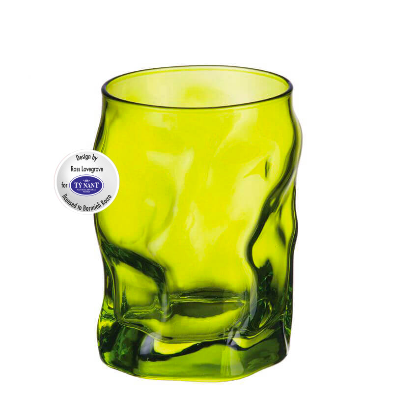 30 cl - Sorgente Bicchiere Acqua in Vetro - Set 6 Pezzi