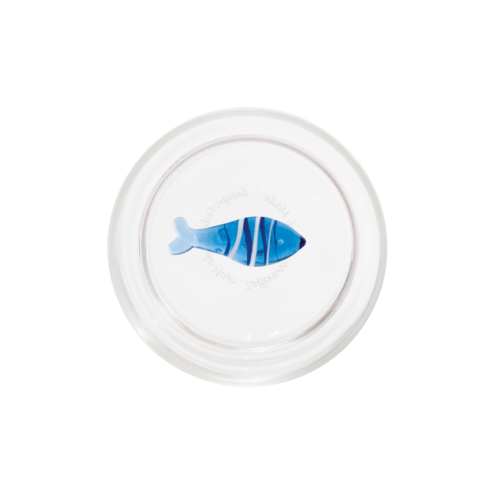 35 cl - Zafferano Teca Mare Bicchiere Acqua In Vetro Set 6 Pz