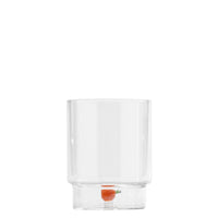 35 cl - Zafferano Teca Frutta Bicchiere Acqua In Vetro Set 6 Pz