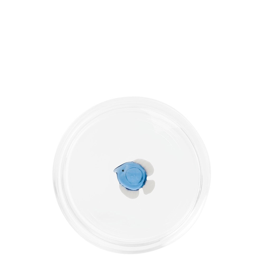 32.5 cl - Zafferano Teca Mare Coppa Fatta a Mano In Vetro Borosilicato