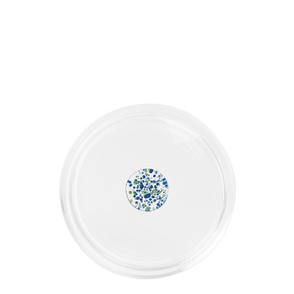 32.5 cl - Zafferano Teca Terrazzo Coppa Fatta a Mano In Vetro Borosilicato