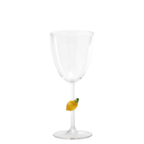 25 cl - Zafferano Teca Frutta Calice Multiuso Fatto a Mano In Vetro Borosilicato