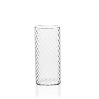 38 cl - Italesse Twist Bicchiere Cocktail Highball Soffiato a Bocca In Vetro Borosilicato  - Set 6 Pz