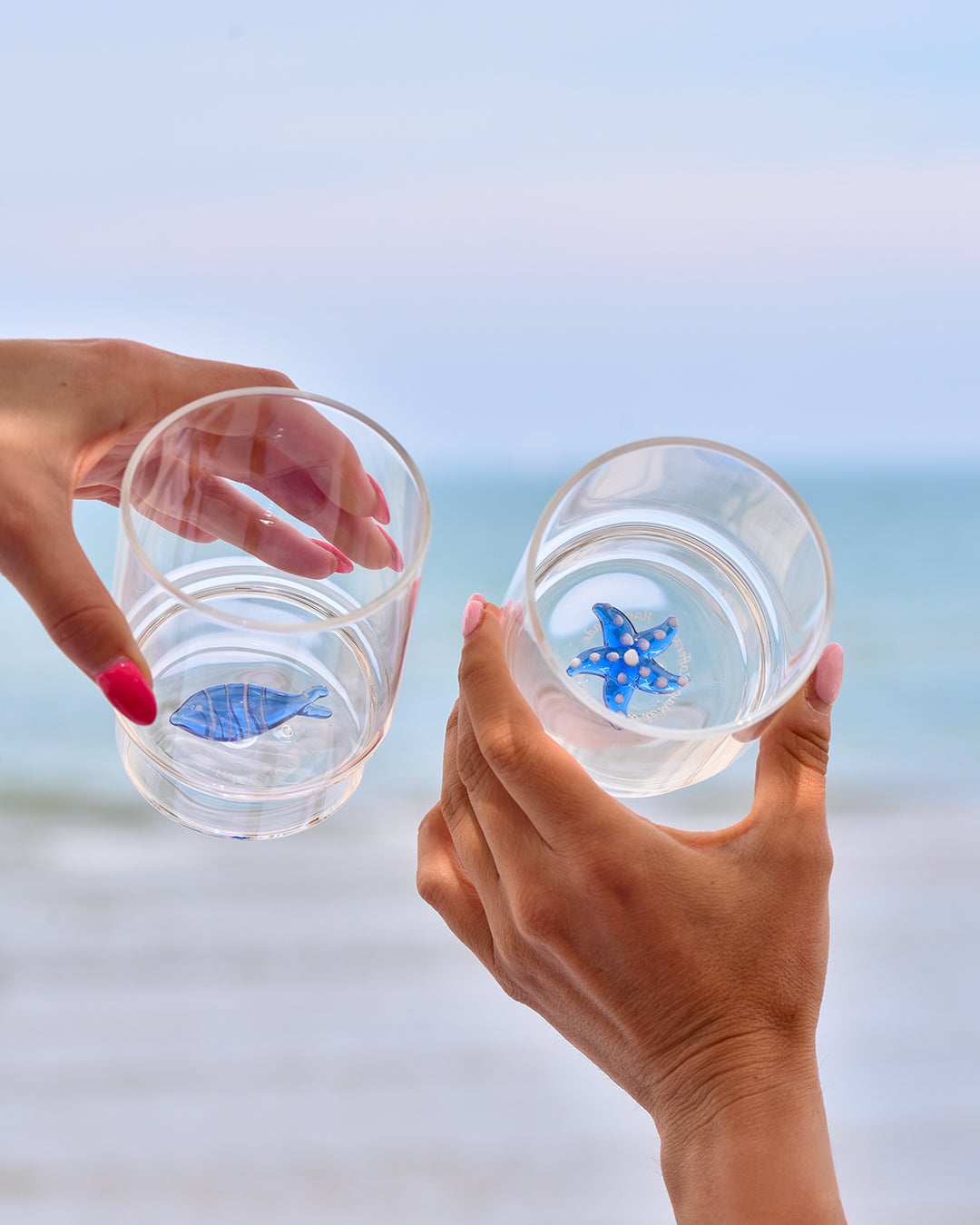 35 cl - Teca Mare Waterglas In Glas Set 6 Stuks