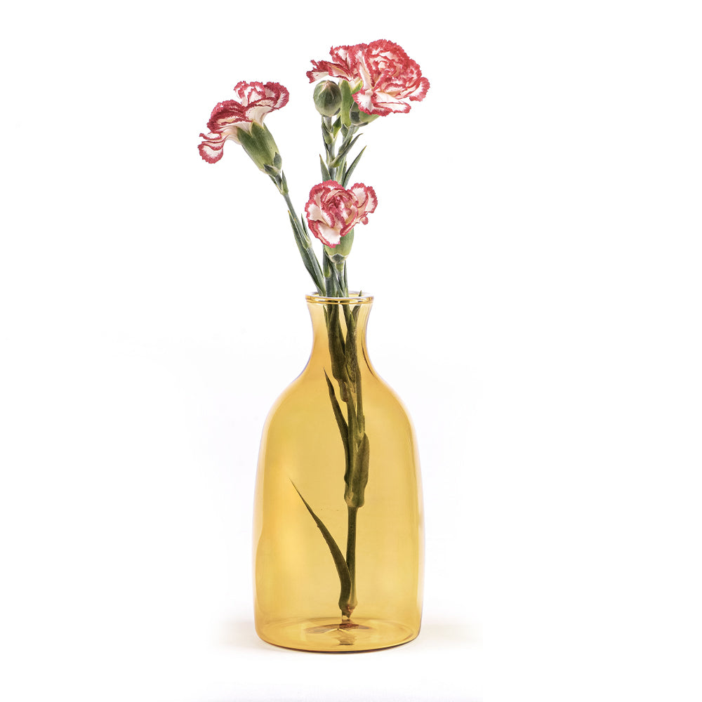 24 cm - Un Fiore Vase à fleurs en verre borosilicaté