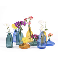 7.8 cm - Un Fiore Vase à fleurs en verre borosilicaté