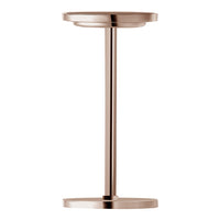 59.5 cm - Abert Modern Colonna Supporto In Acciaio Inox
