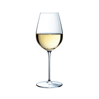 38 cl - Chef & Sommelier Galea Calice Vino Bianco In Vetro Cristallino Krysta - Set 6 Pz