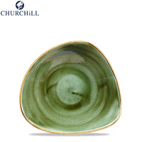 Stonecast Juego de Platos Triangular En Porcelana Vitreada - Set 12 Pz