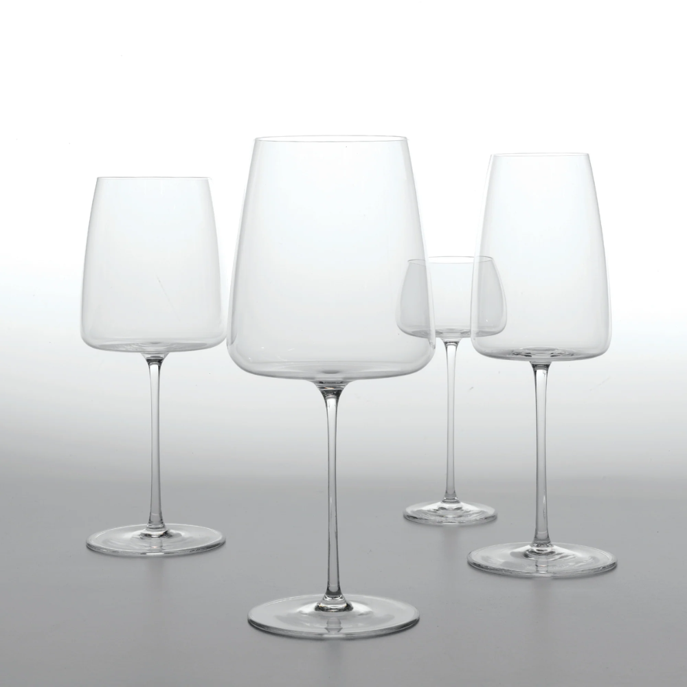 61 cl - Ultralight Handmade Multiuse Wine Glass in Glass - Set 2 Pieces