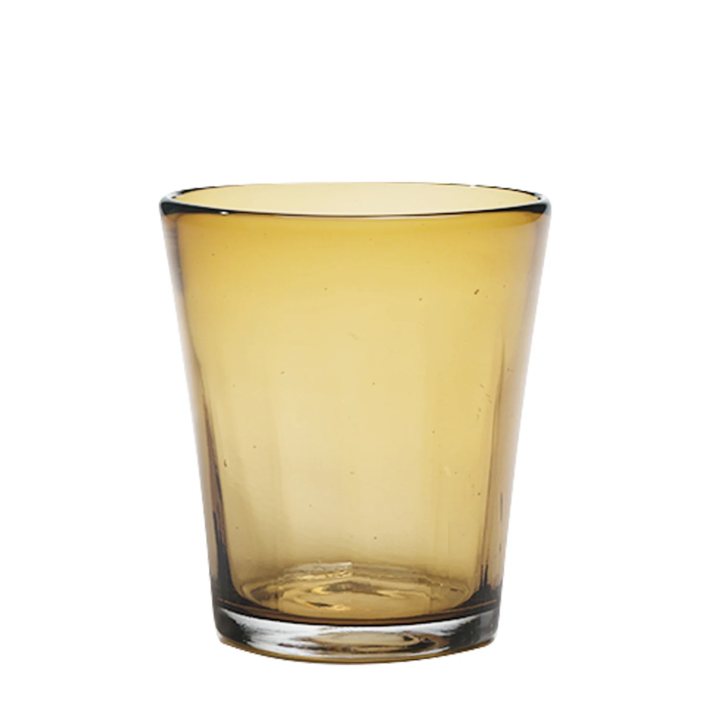 32 cl - Bei Bicchiere Acqua in Vetro Soffiato - Set 6 Pezzi
