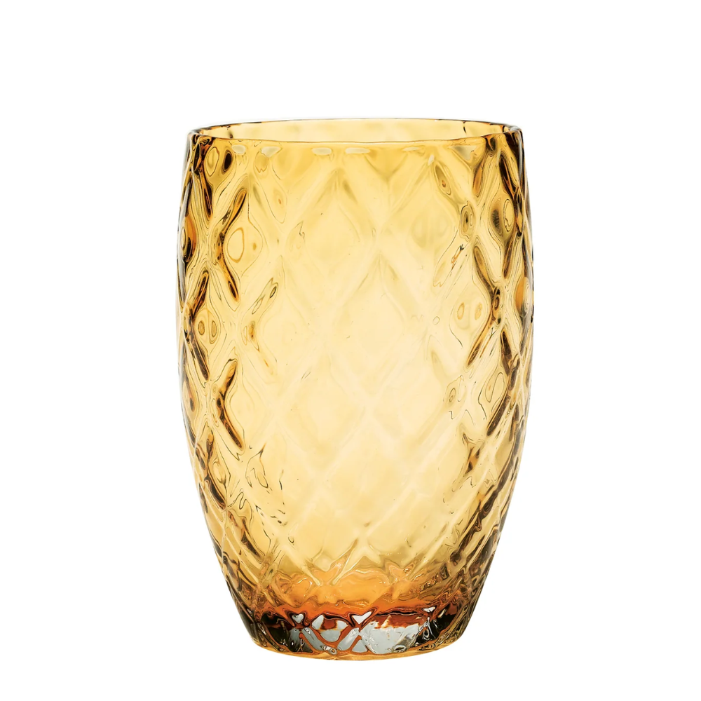 38 cl - Losanghe Wasserglas Blasen - Set 6 Stück