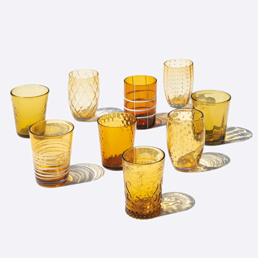 Melting Pot Waterglas - Set van 6