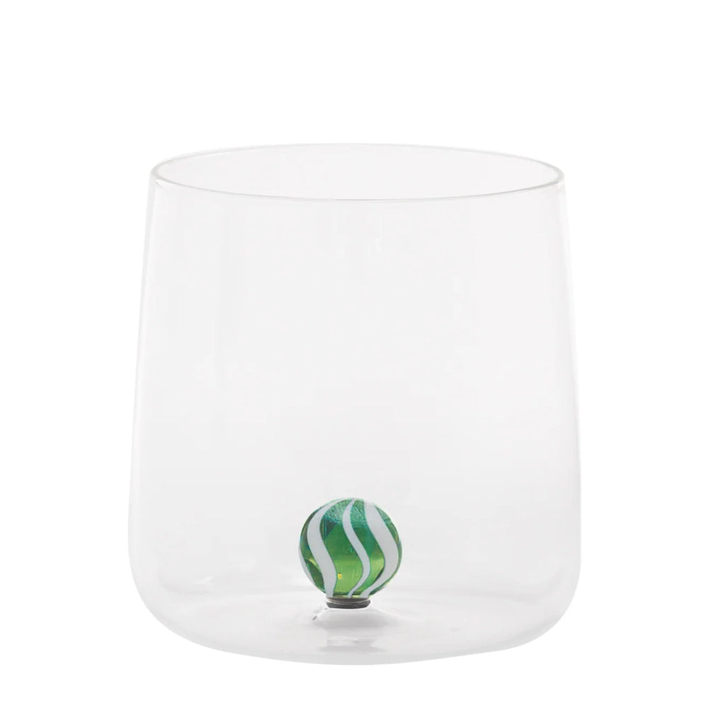 44 cl - Bilia Candy Vaso Agua Hecho a Mano de vidrio Set 4 Pz