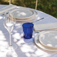 32 cl - Bei Bicchiere Acqua in Vetro Soffiato - Set 6 Pezzi