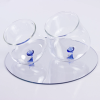 40 cl - Pirolo Verres À Eau Punta en Verre Borosilicate - Ensemble 6 Pcs
