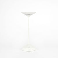 28 cm - Tempo Lámpara De Mesa Recargable En Aluminio
