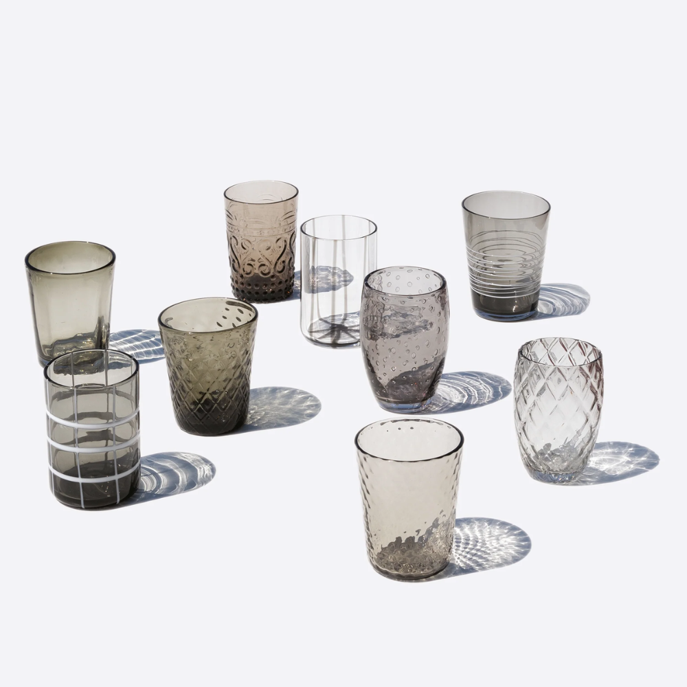 Melting Pot Waterglas - Set van 6