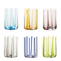 35 cl - Vaso Agua De Vidrio Borosilicato Tirache - Set 6 Piezas