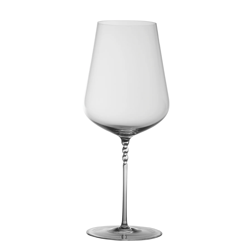102 cl - Jcl Red Wine Goblets with Spiral Stem - Set 2 Pieces