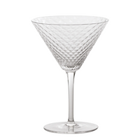 23 cl - Veneziano Mixology Bicchiere Martini in Vetro - Set 4 Pezzi