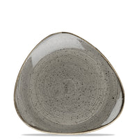 Stonecast Juego de Platos Triangular En Porcelana Vitreada - Set 12 Pz