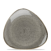 Stonecast Juego de Platos Triangular En Porcelana Vitreada - Set 12 Pz