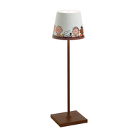 38 cm - Poldina X Peanuts Lampe De Table