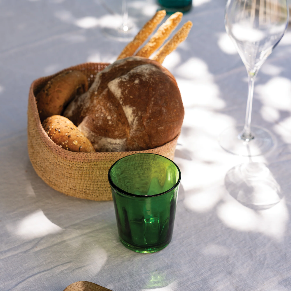 32 cl - Bei Bicchiere Acqua in Vetro Soffiato - Set 6 Pezzi