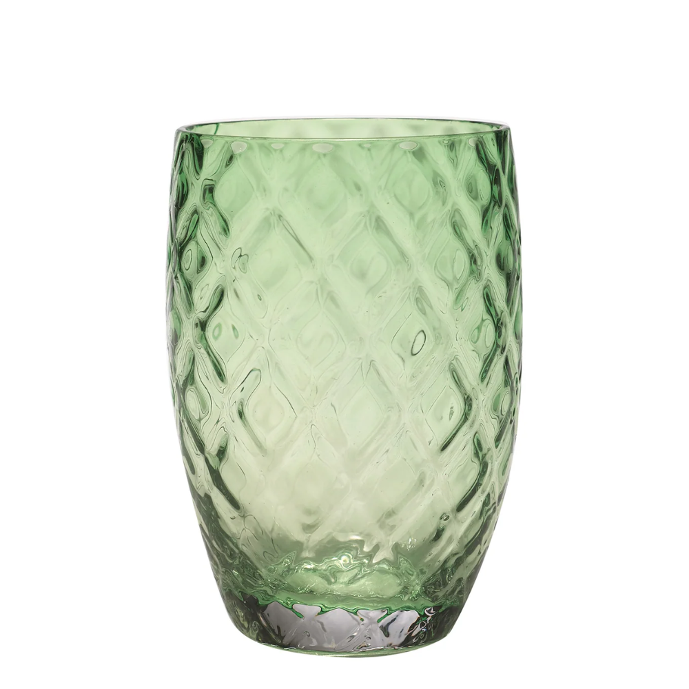 38 cl - Losanghe Wasserglas Blasen - Set 6 Stück