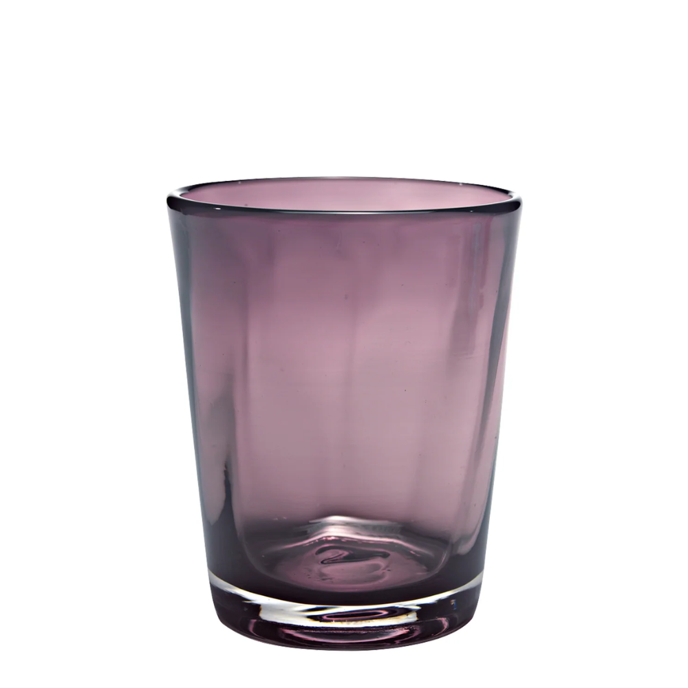 32 cl - Bei Bicchiere Acqua in Vetro Soffiato - Set 6 Pezzi